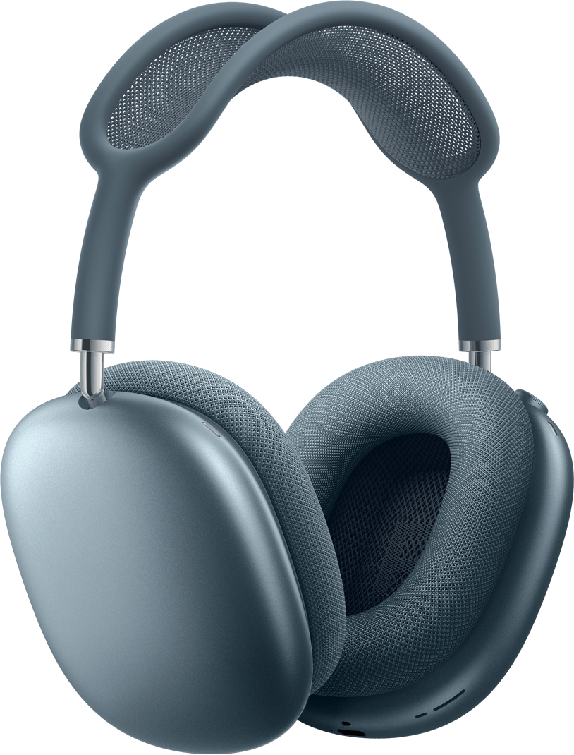 Slúchadlá AirPods Max 2, modrá farba, pohľad zboku