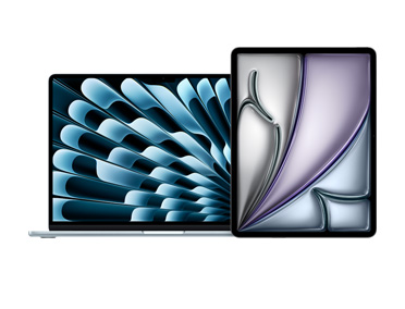 MacBook Pro en iPad naast elkaar